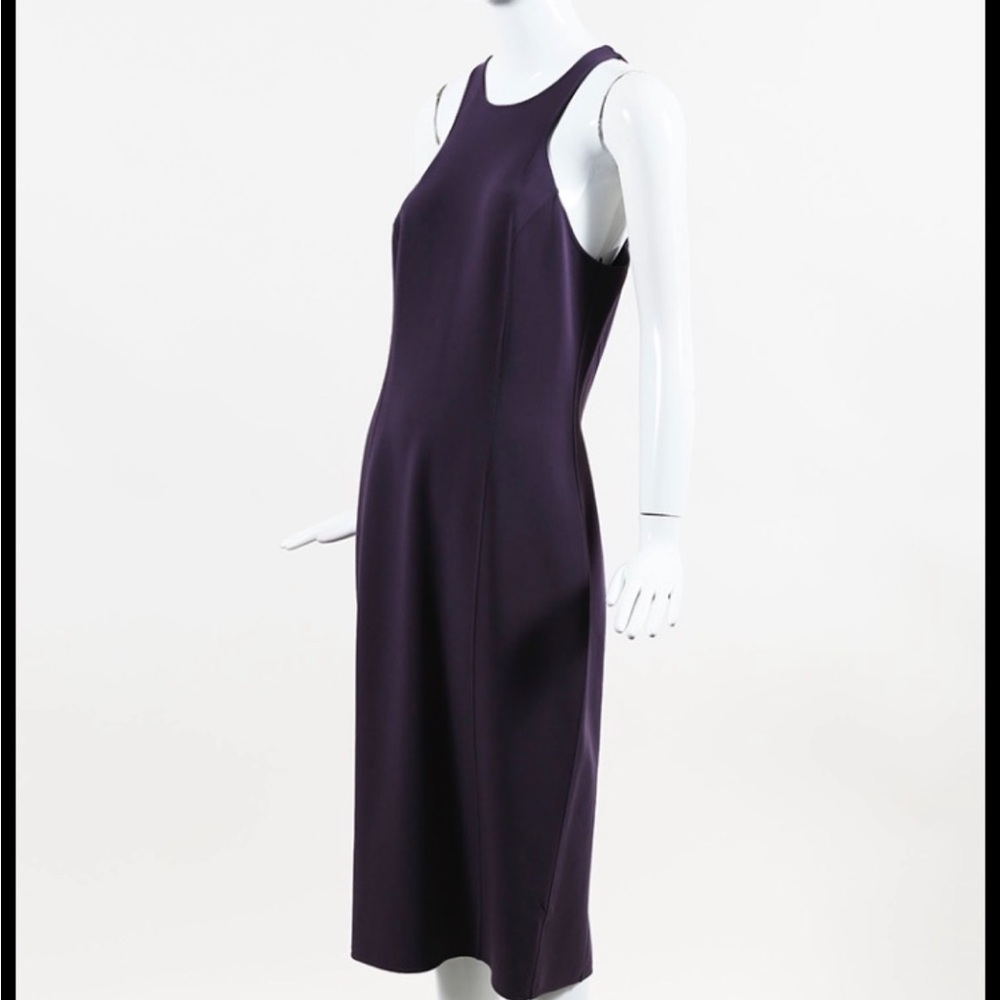 Michael Kors Collection High Neck Midi Dress Sz 8 EUC